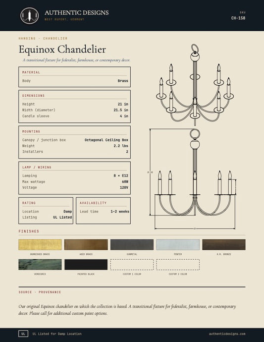 Equinox Chandelier