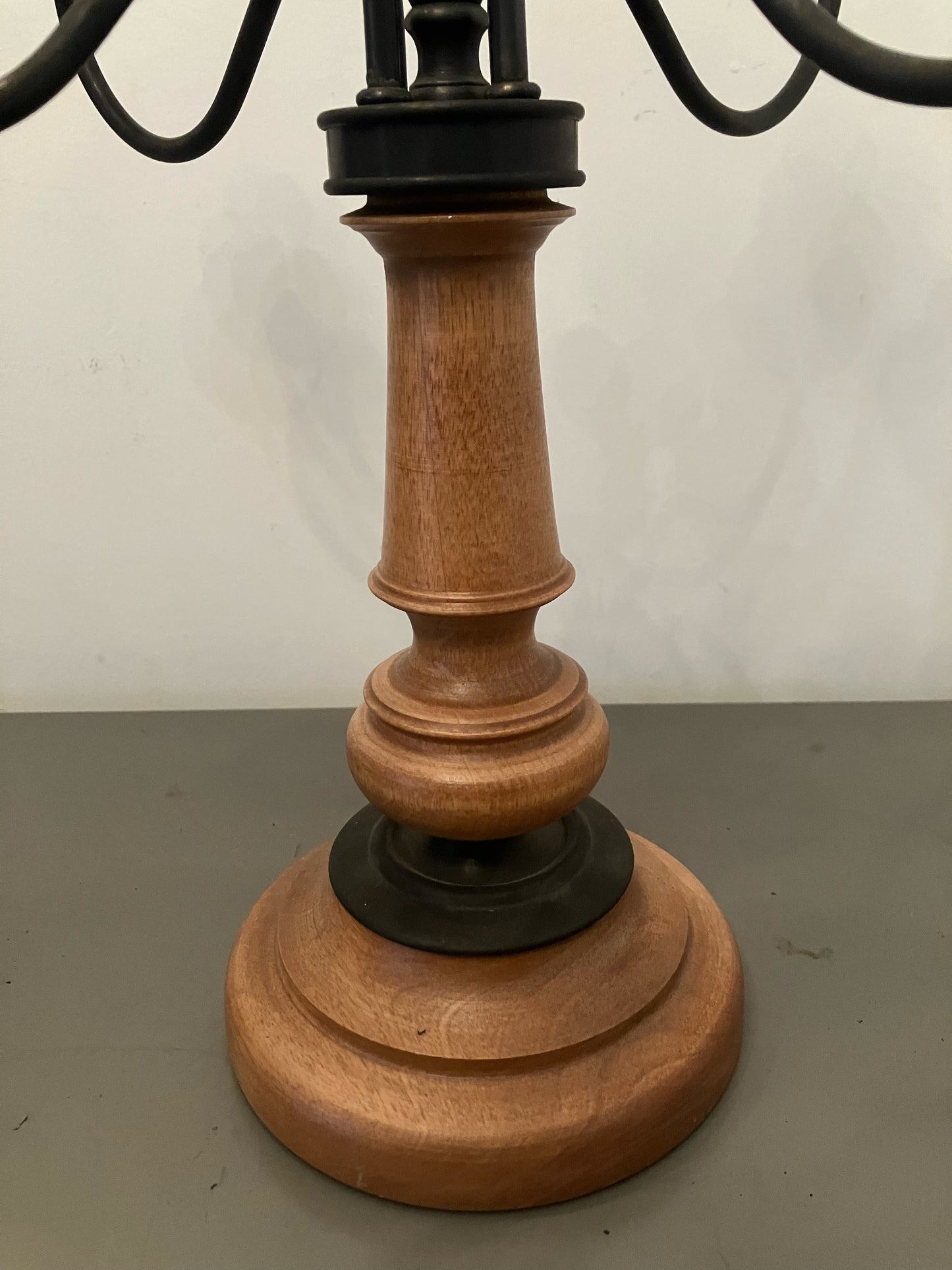 Tobacco Stain Candelabrum - 5 Arm