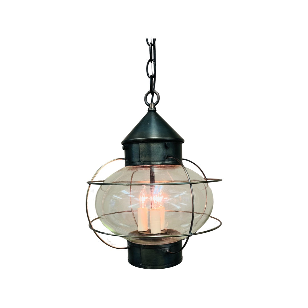 Small Vintage Lantern Swag Lamp