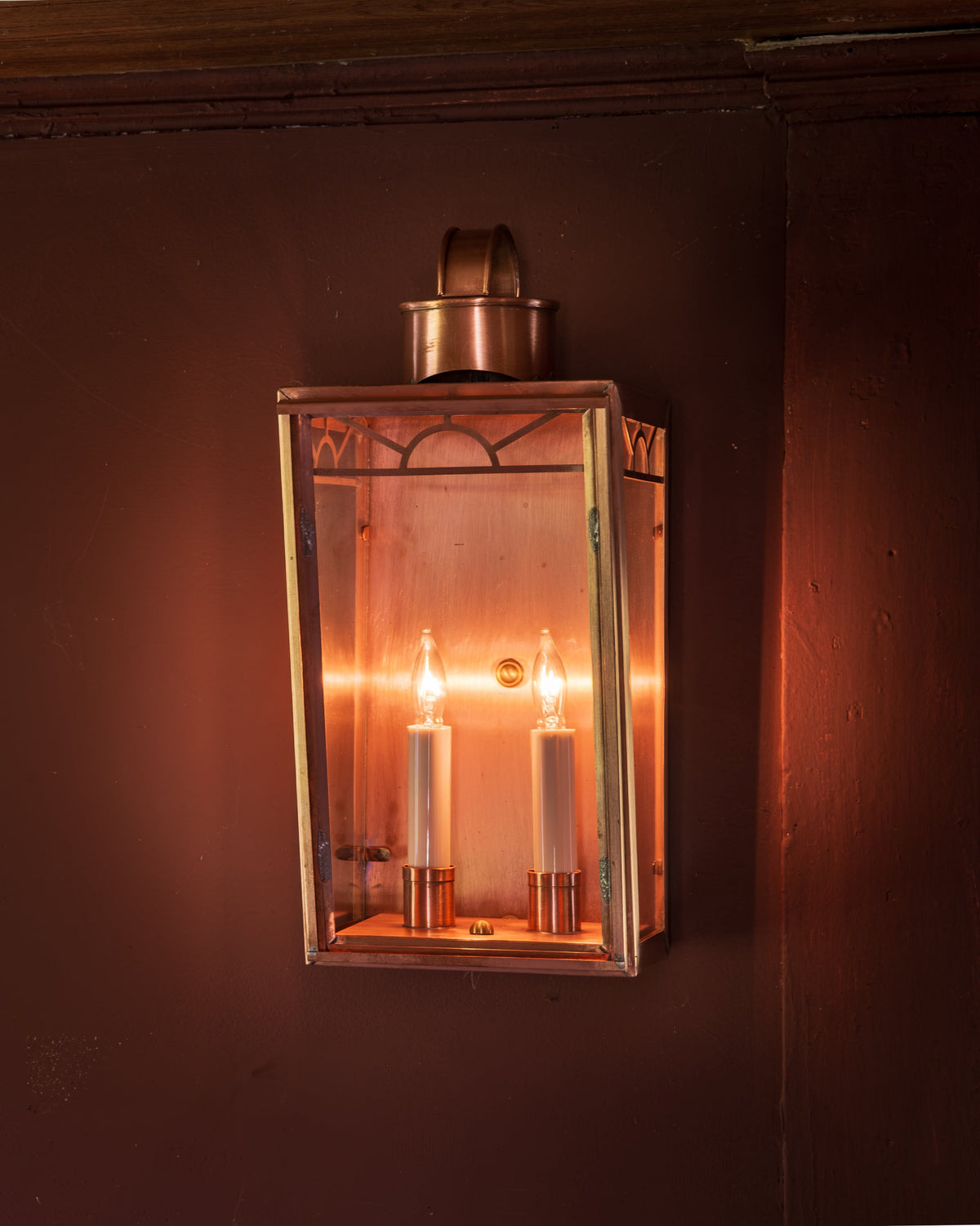 The Prentis Wall Mount Lantern