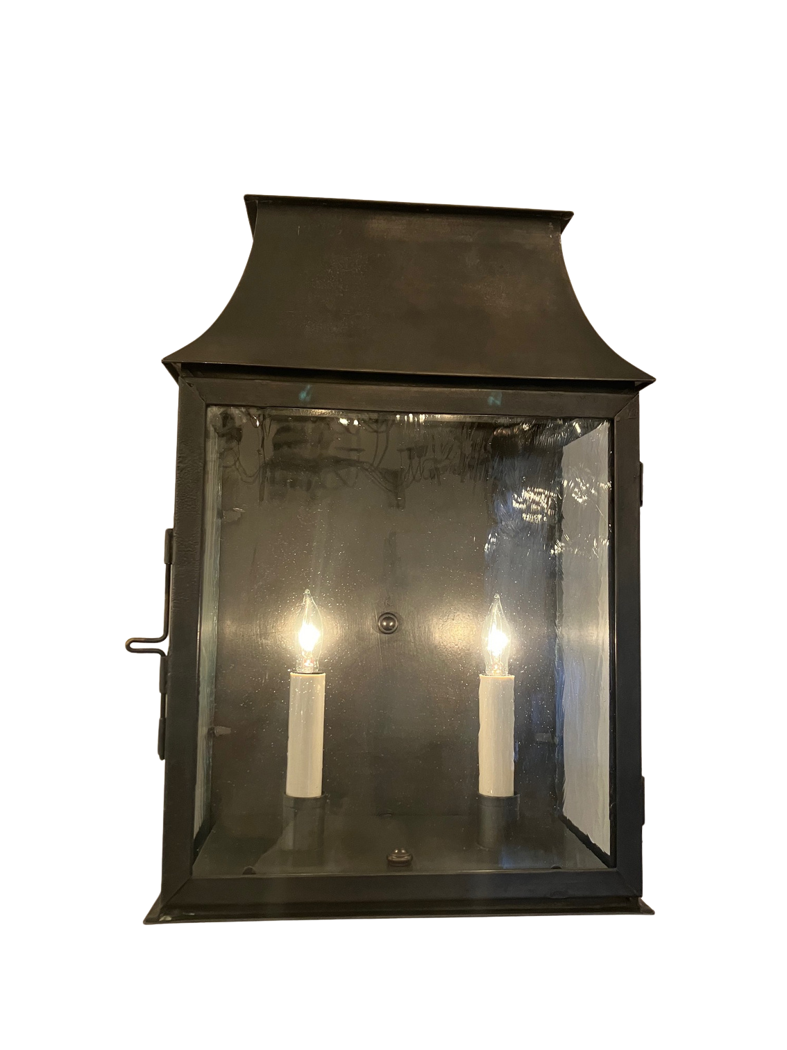 Federalist Mansard Wall Mount Lantern Medium