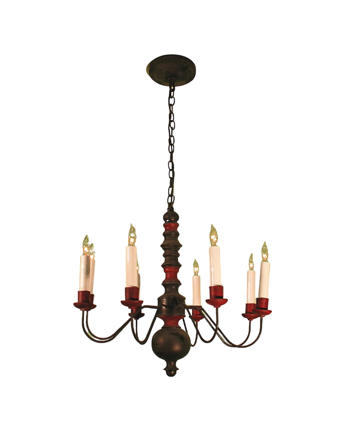 Swedish Farm House Chandelier Single Tier