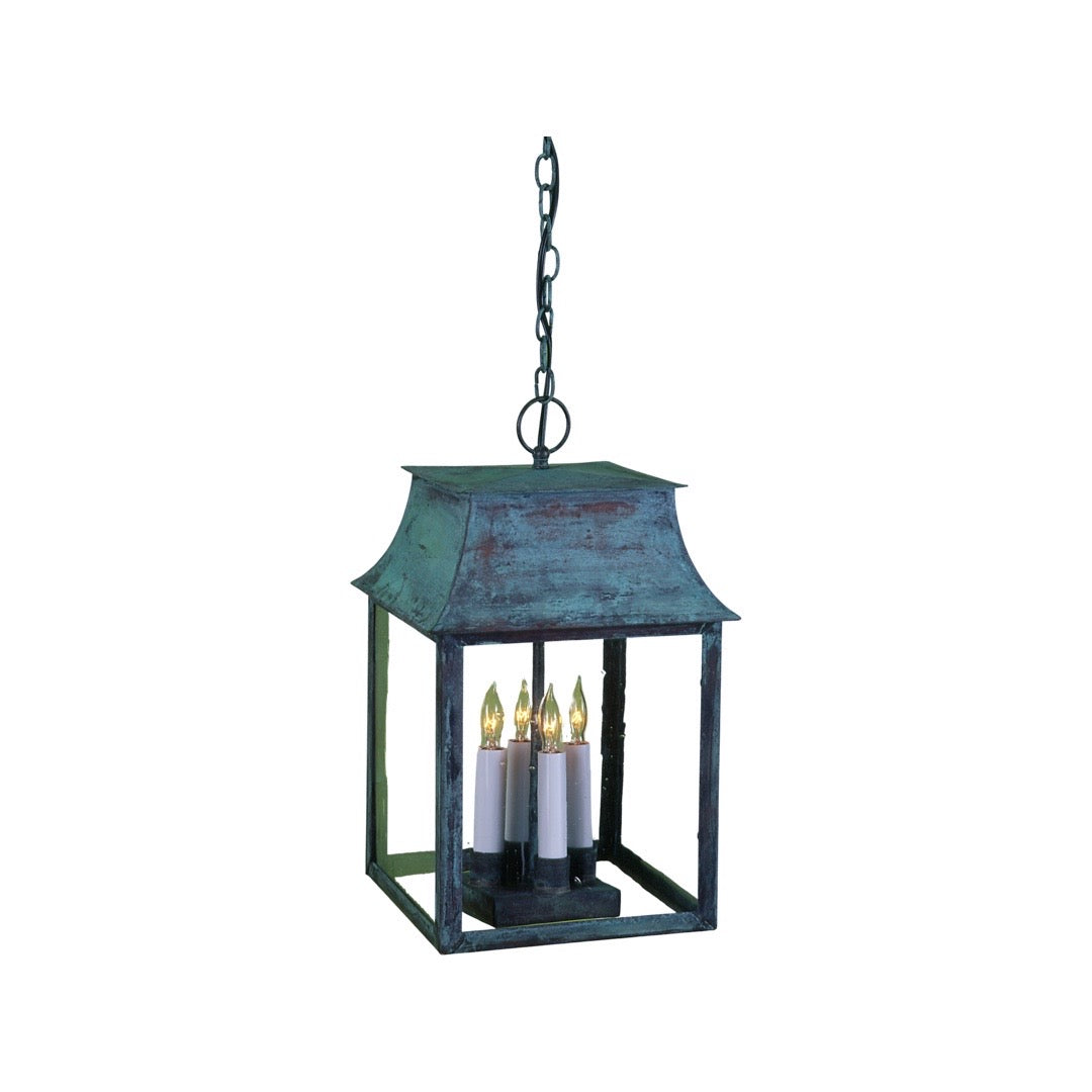 Federalist Mansard Hanging Lantern Small