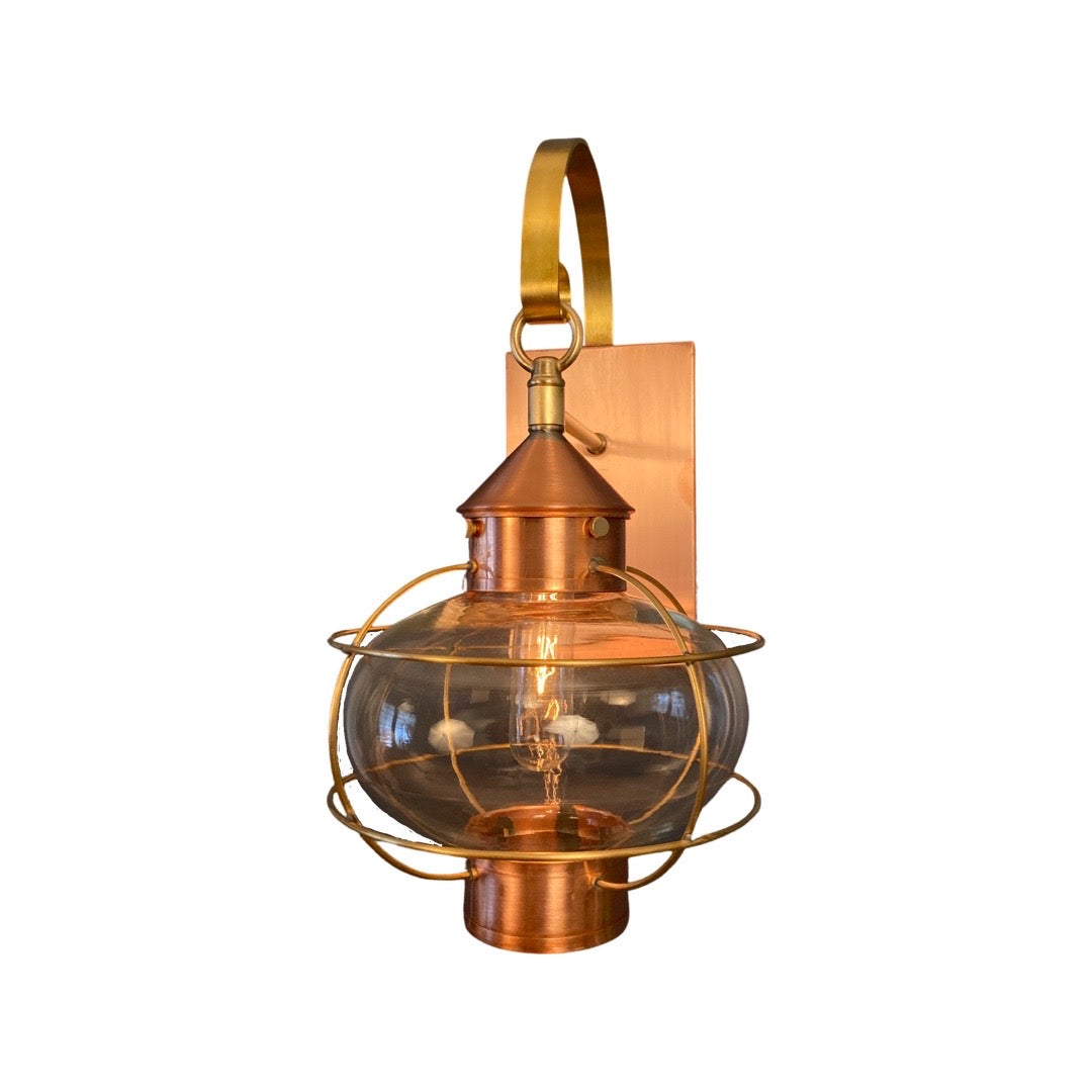 Nantucket Onion Wall Mounted Lantern- Medium