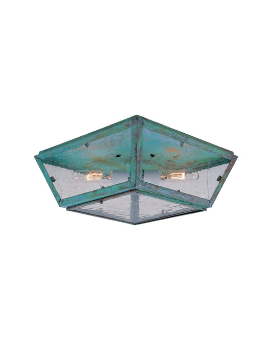 Diamond Flush Mount Lantern