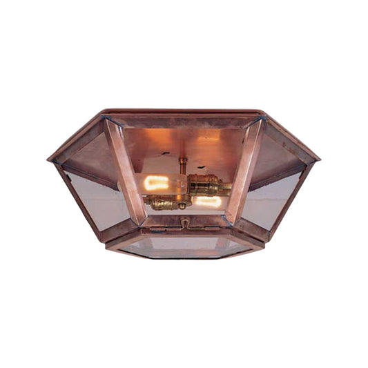 Pasadena Flush Mount Lantern - Large