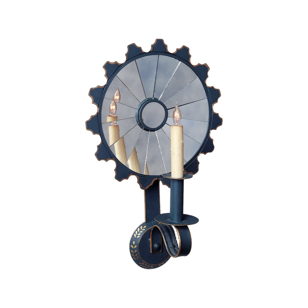 Sunflower Mirrored Sconce - Large
