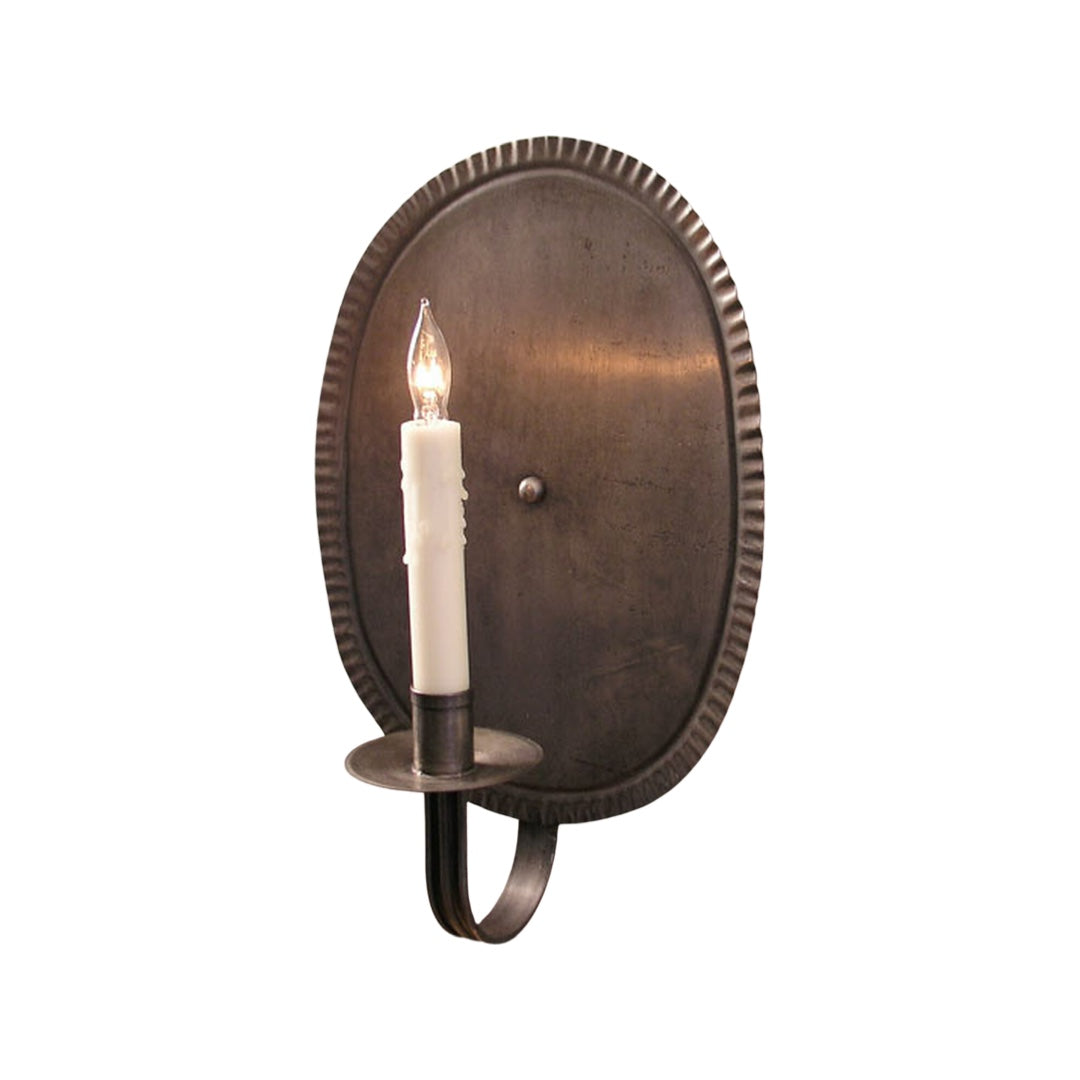 Shaker Primitive Oval Sconce