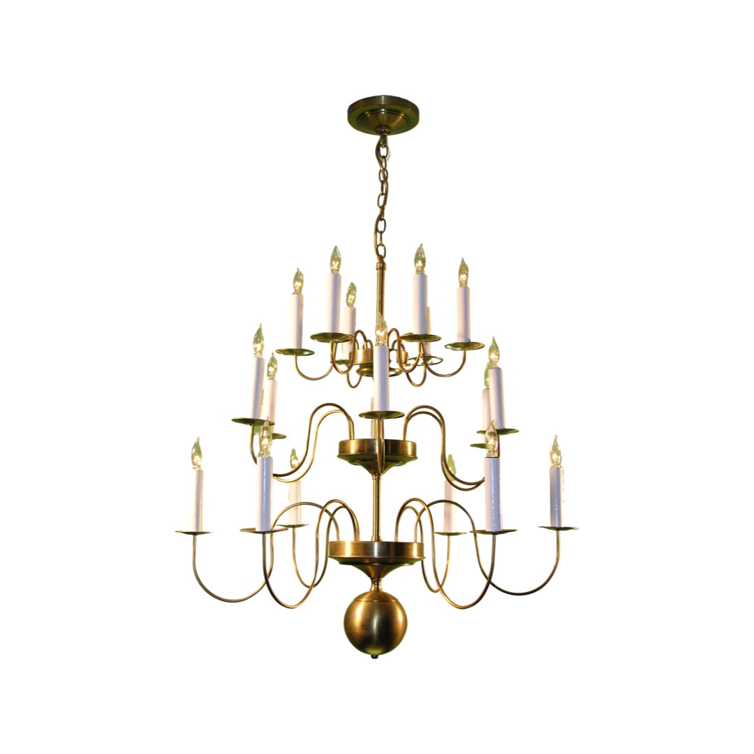 Kent Hollow 3 Tier Chandelier