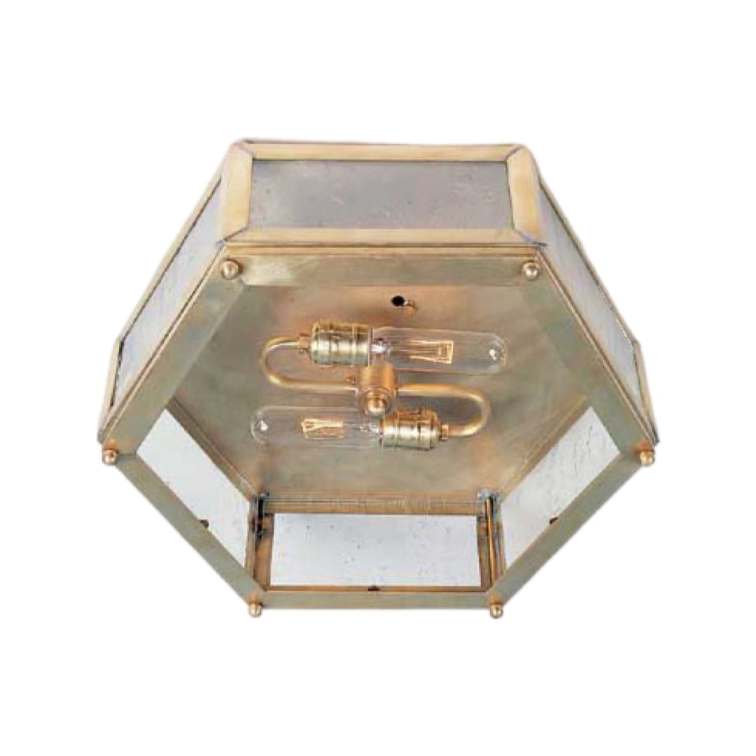 Mission Hill Flush Mount Lantern - Large