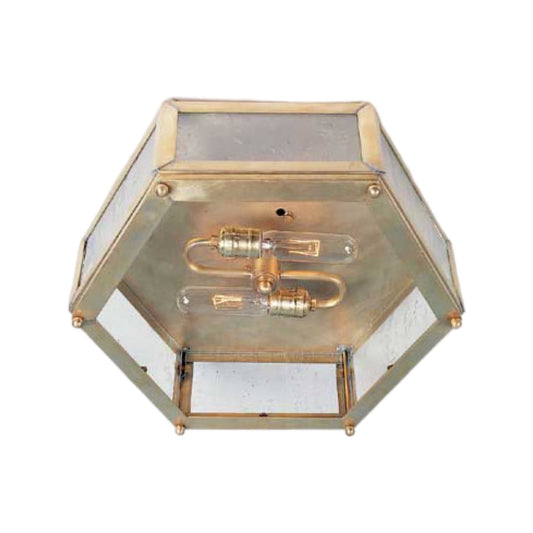 Mission Hill Flush Mount Lantern - Small