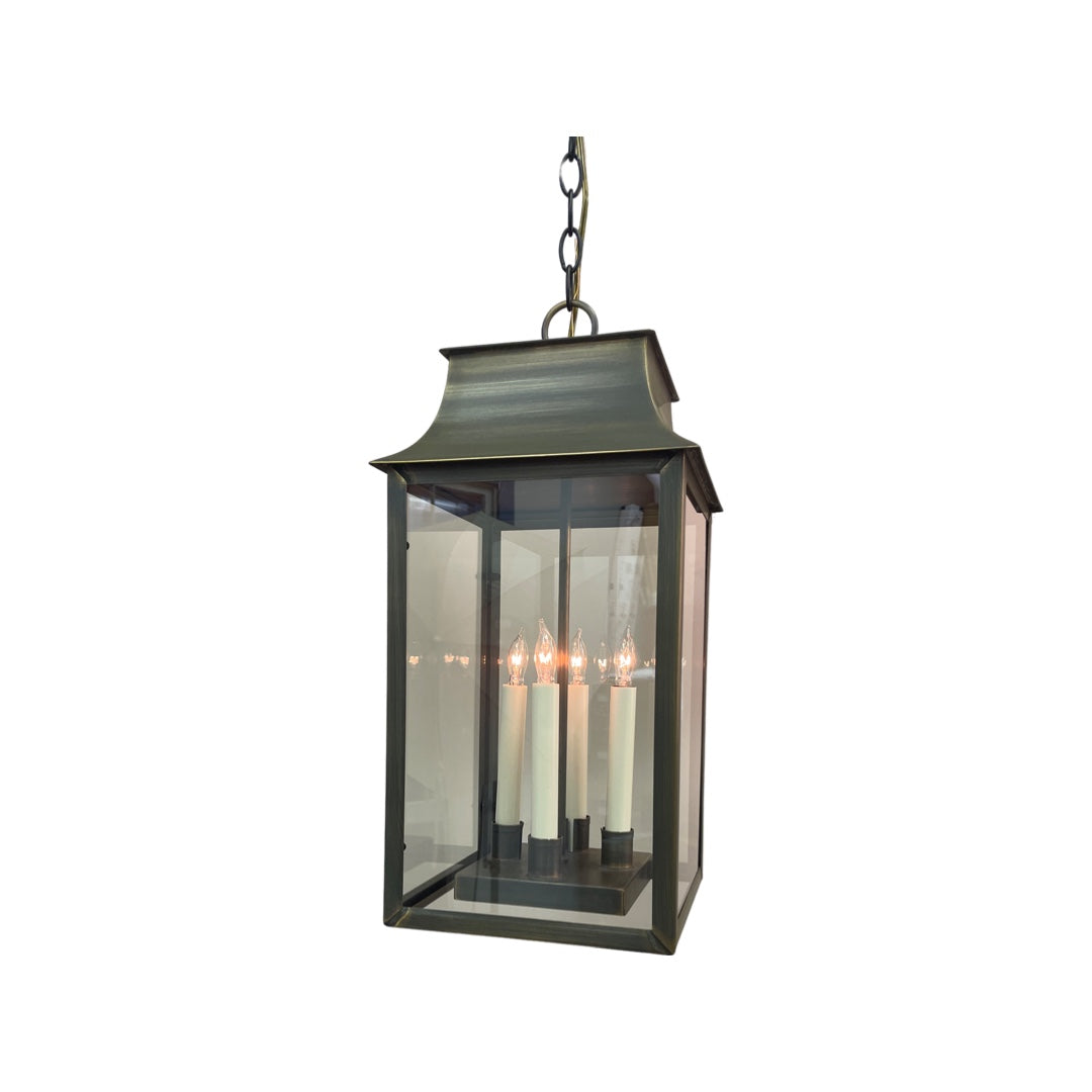 Federalist Mansard Hanging Lantern Large