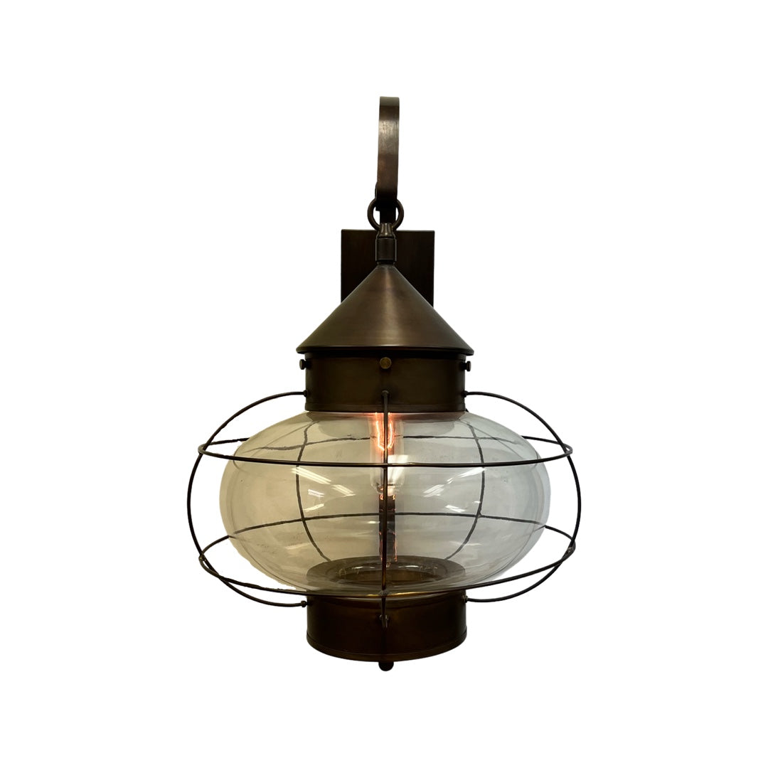 Nantucket Onion Wall Mounted Lantern- Large