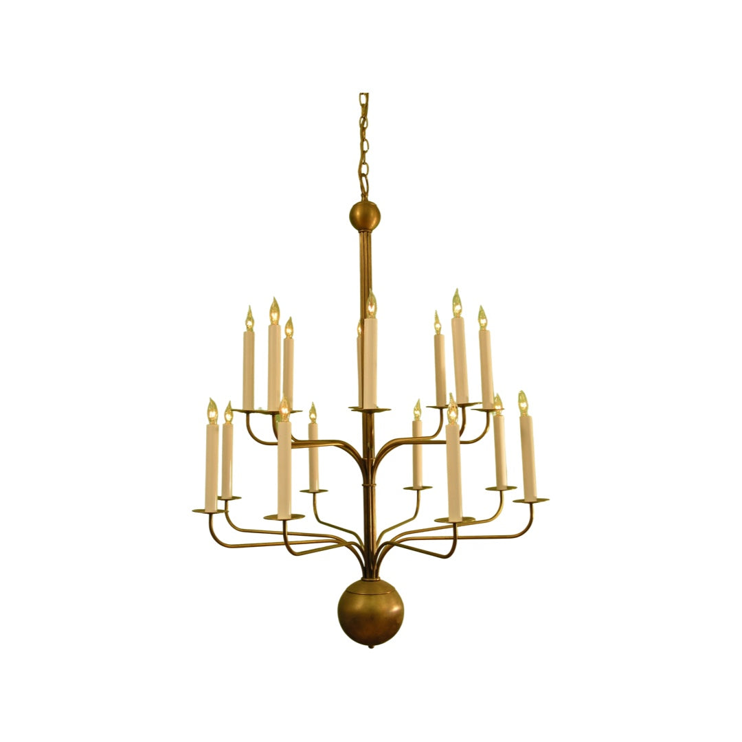 Somerset Modern Chandelier - Two Tier