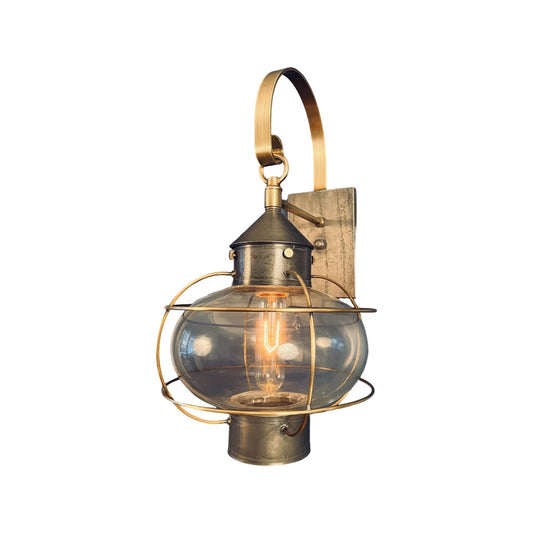 Nantucket Onion Wall Mounted Lantern- Small