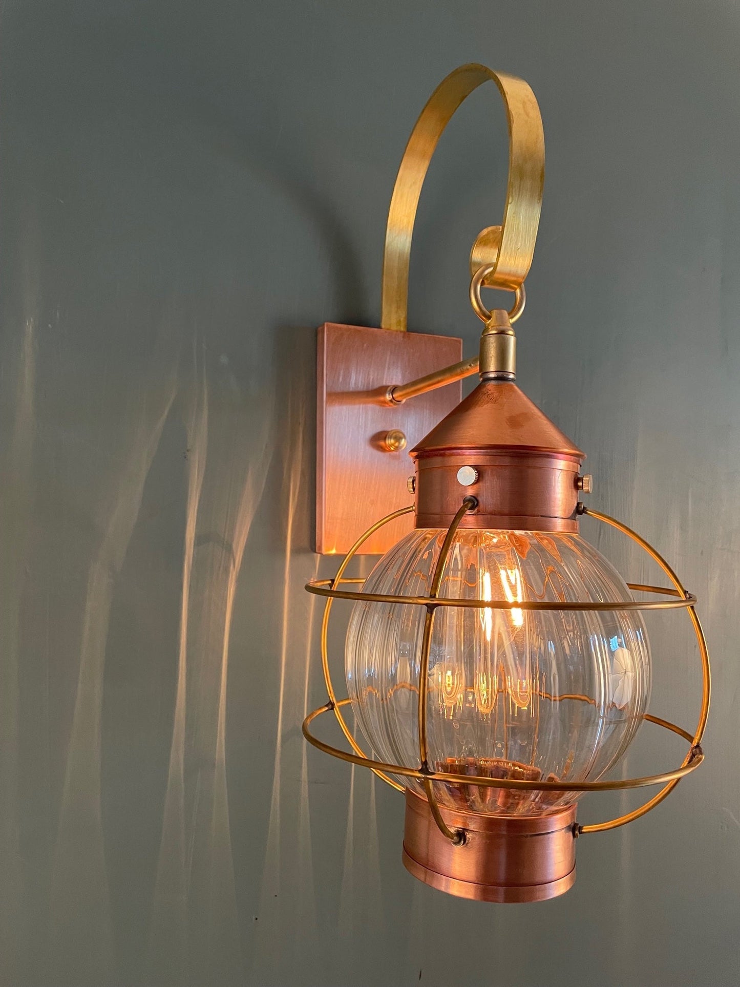 Edgartown Wall Mount Lantern - Medium