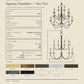 Equinox Chandelier - Two Tier