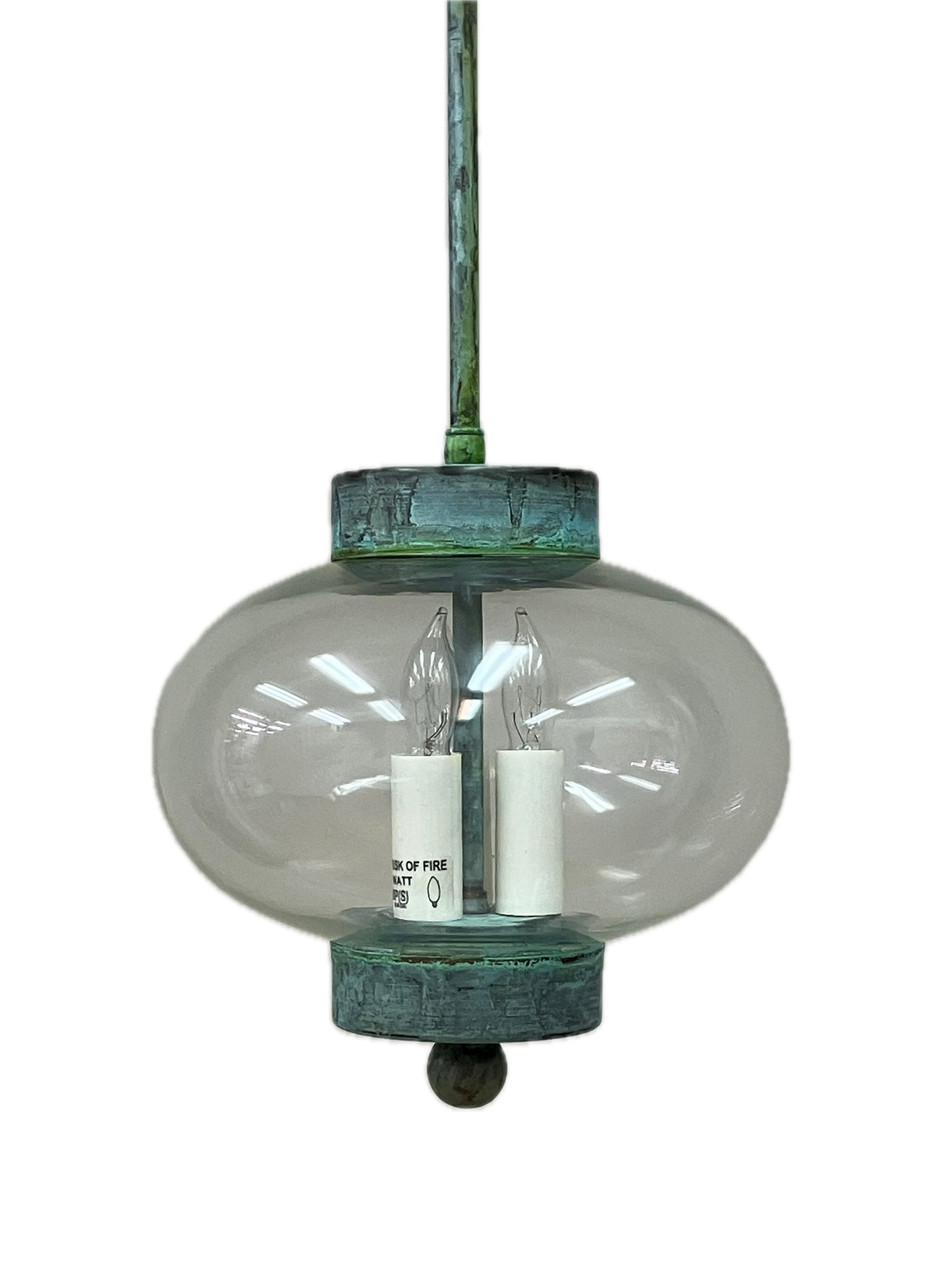Dorset Onion Pendant Light 8"