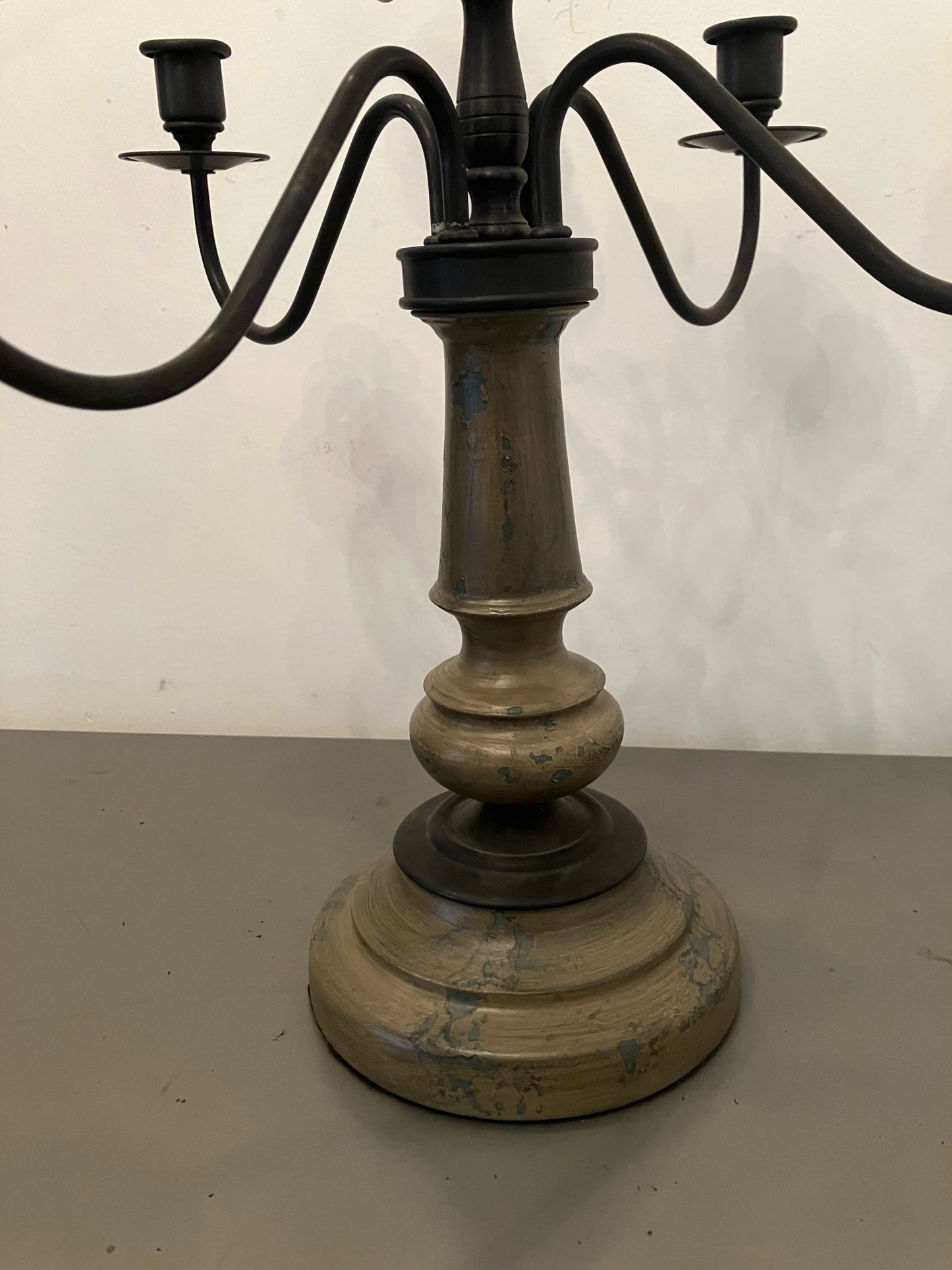 Custom Painted Candelabrum - 9 Arm