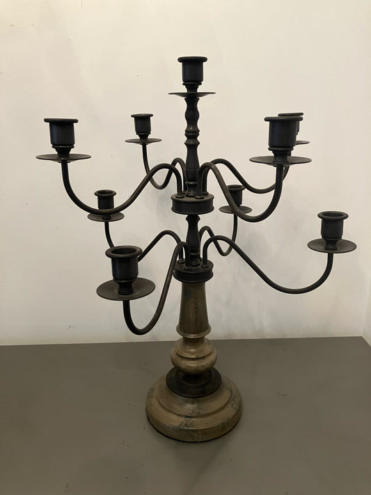 Custom Painted Candelabrum - 9 Arm