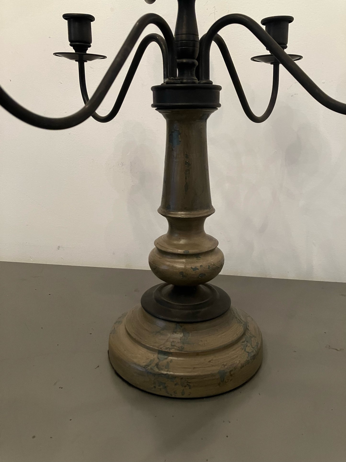 Custom Painted Candelabrum - 9 Arm