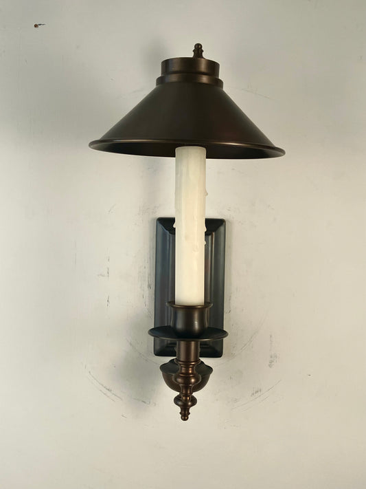 Princeton Library Sconce One Arm - Hand Rubbed Bronze