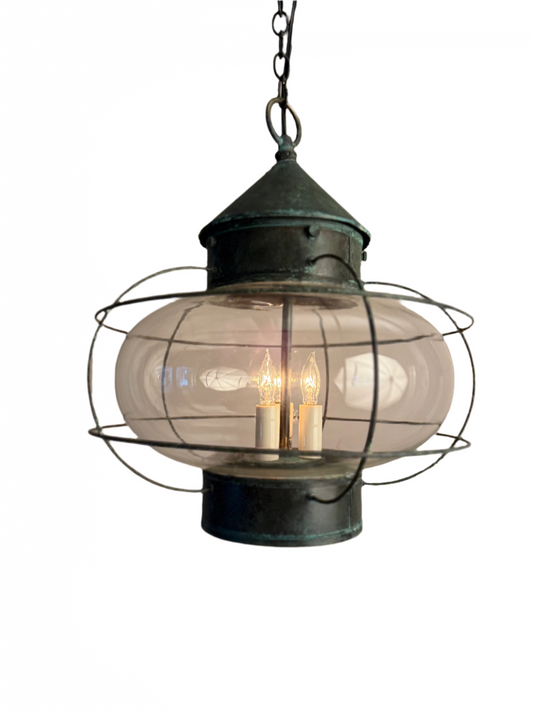 Nantucket Onion Hanging Lantern - Large