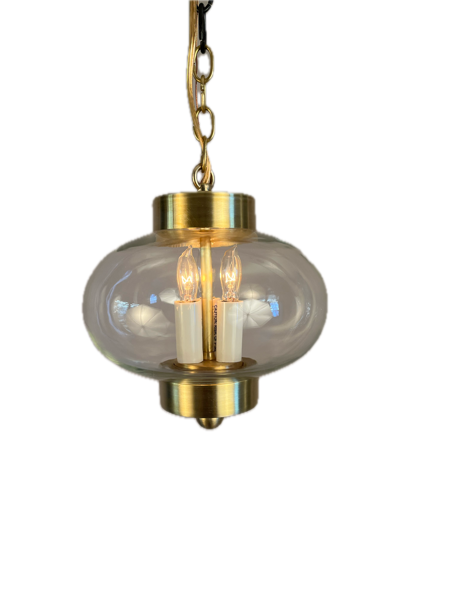 Dorset Onion Pendant Light 8"