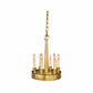Shaker Pan Chandelier - 6 Light