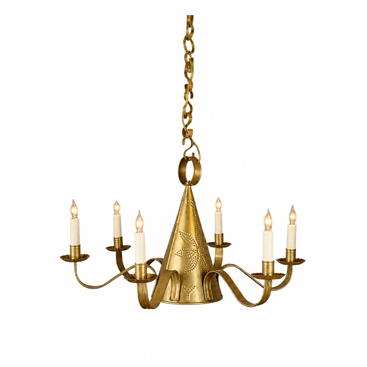Witches Hat Chandelier - With Piercing