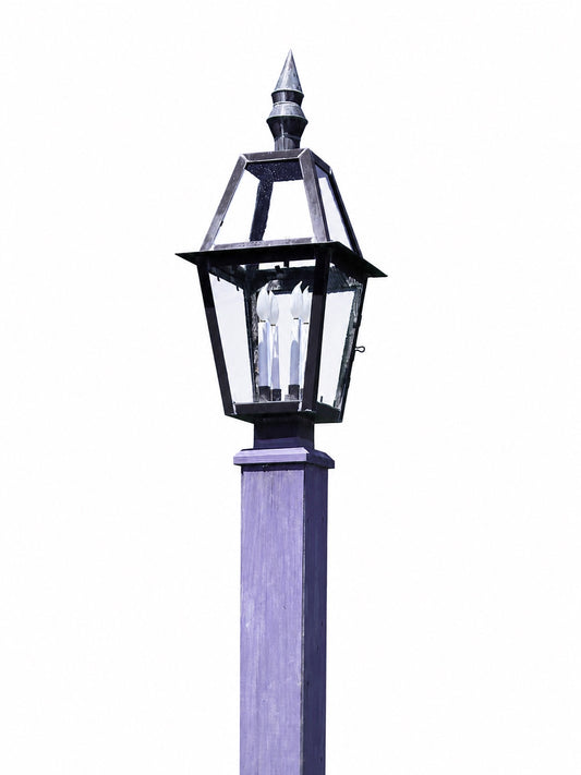 Colonial Ashley House Post Lantern Large
