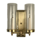 Unlacquered Brass Abingdon Sconce - Two Arm
