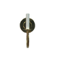 Polished Brass Trumpet Arm Sconce - One Arm