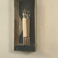 Custom Polished Nickel Bread Pan Sconce