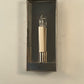 Custom Polished Nickel Bread Pan Sconce