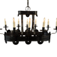 Chittenden Oval Chandelier - 10 Light