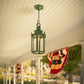 Compton Oak Hanging Lantern