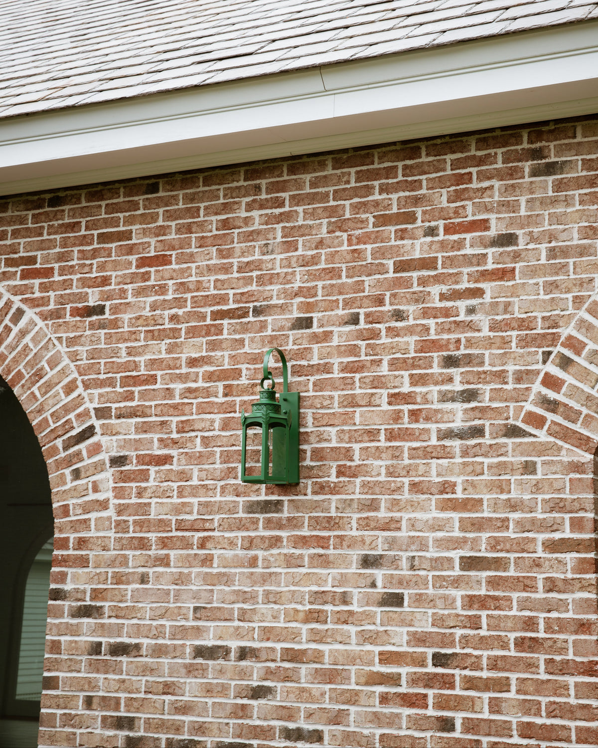 Compton Oak Wall Mount Lantern
