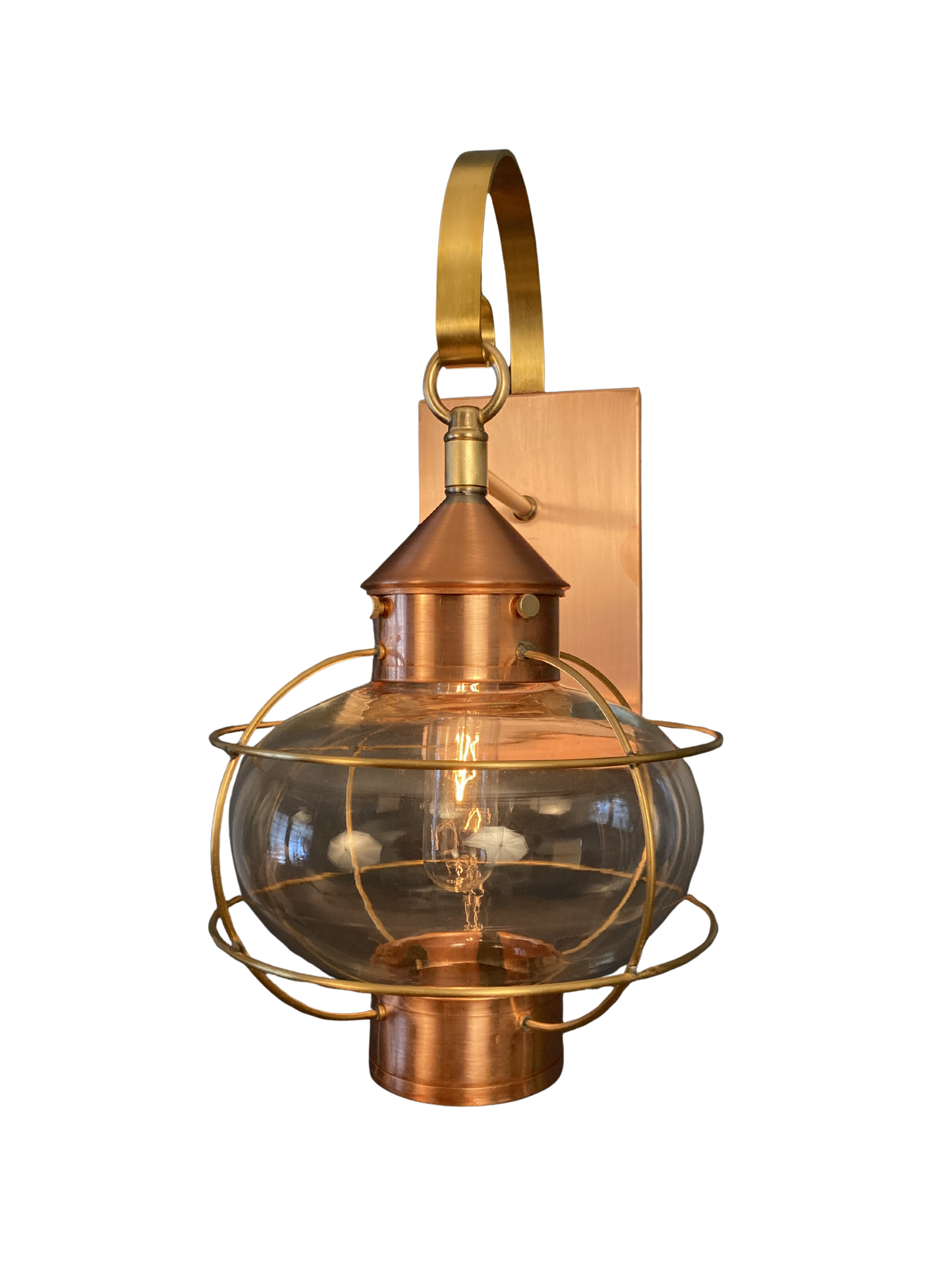 Nantucket Onion Wall Mounted Lantern- Small