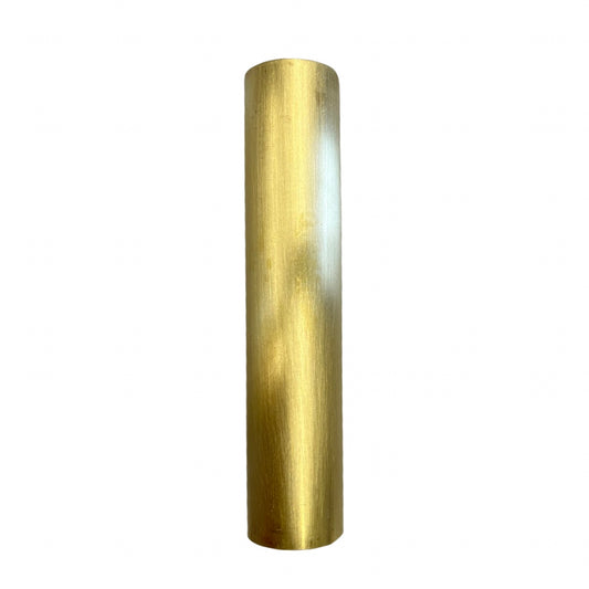 4" Solid Brass Candle Sleeve in Brass
