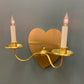 Heart Sconce - Two Arm