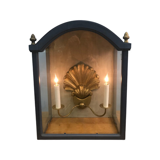 Shadow Box Wall Sconce - Painted