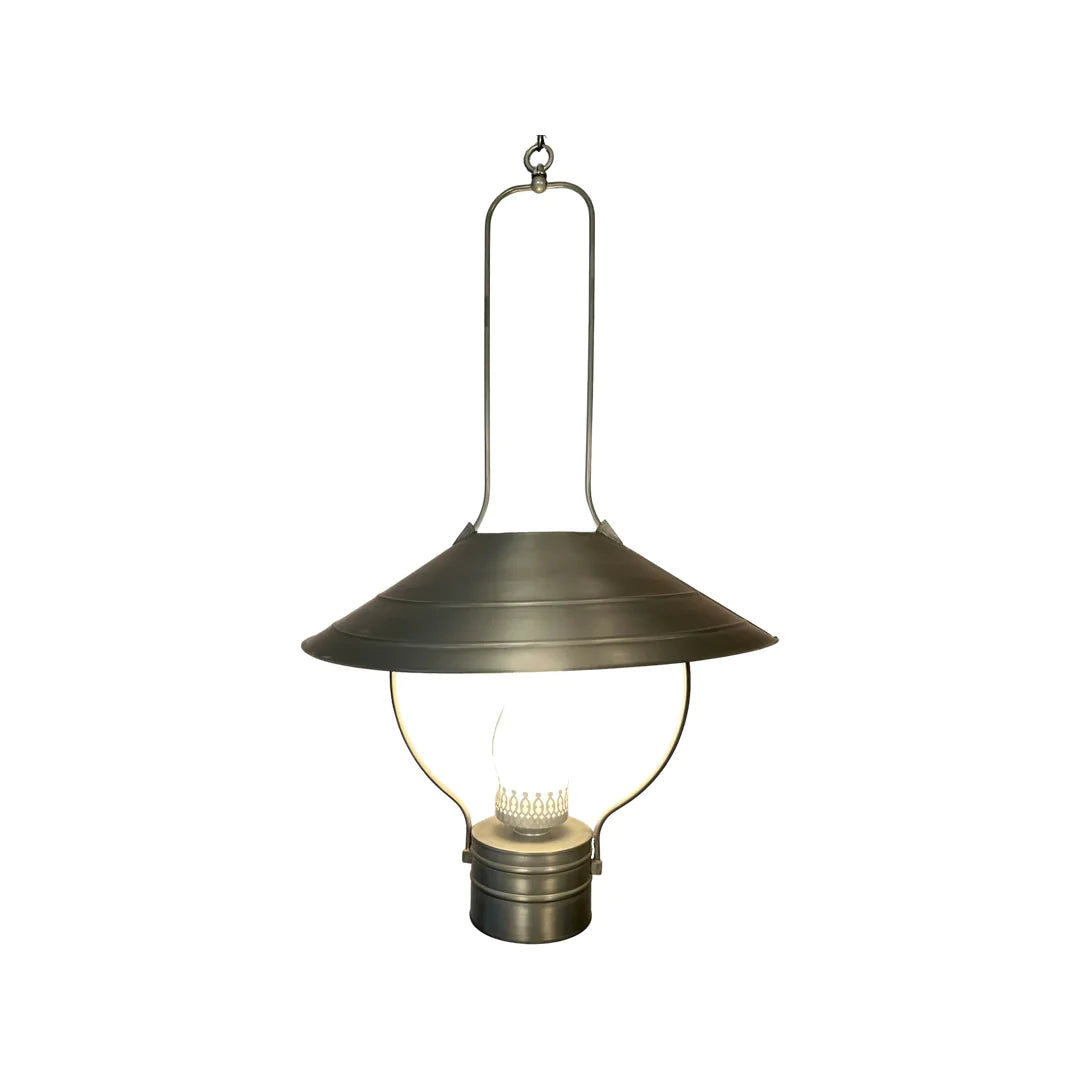Custom 6.5" Harp Rupert General Store Pendant Light - [Aged Brass][2' chain and Wire]