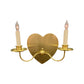 Heart Sconce - Two Arm