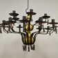 Belvedere Chandelier - Candle Use